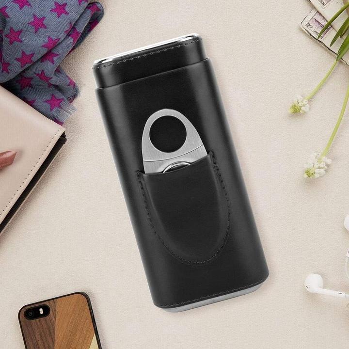 Actual product image Elprico Zigarrenetui mit Cutter