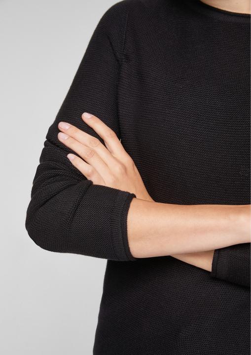 Image du produit s.Oliver Strickpullover Pullover mit Rollsaumkanten (XS)