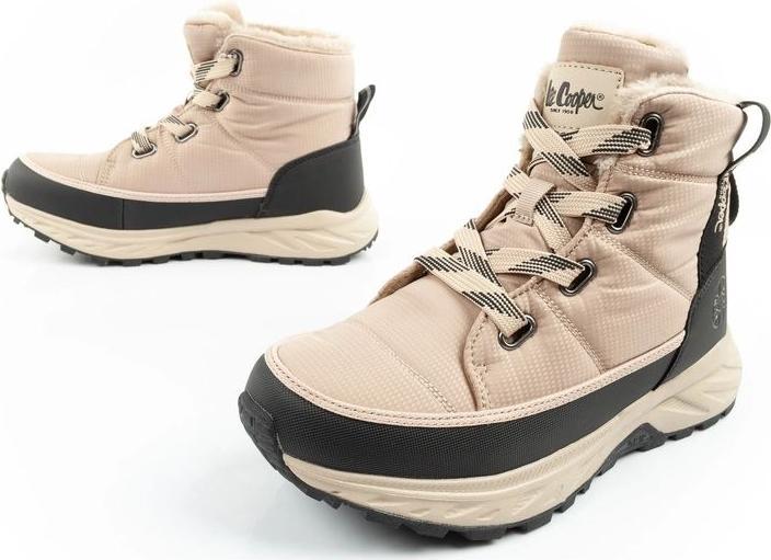Produktbild Lee Cooper Damen-Trekkingschuhe beige schwarz (36)