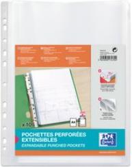 Produktbild Elba Prospekthülle mit Dehnfalten, DIN A4, PP, 0,2 mm glasklar, oben offen, ohne Verschlussklappe (A4, 1 x)