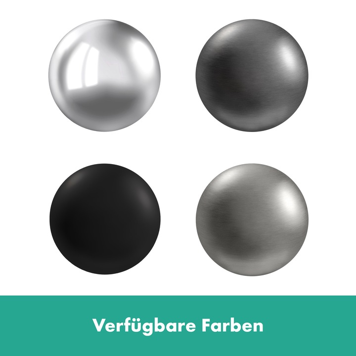 Immagine prodotto hansgrohe Miscelatore per lavello 270 Talis M54 bocca estraibile 1 getto cromo nero spazzolato