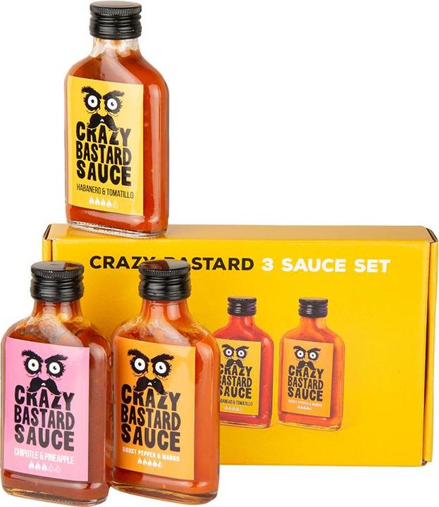 Immagine prodotto Crazy Bastard Sauce Set (860 g)