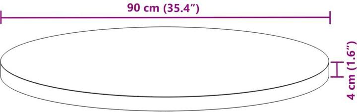Produktbild vidaXL Nayong County (90 x 90 x 4 cm)