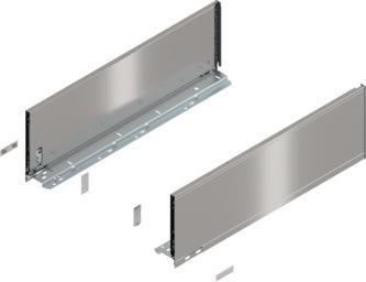 Image du produit Blum Kit de tiroir à casseroles flexibles LEGRABOX pure C, acier inoxy