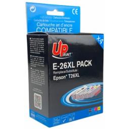 Print Druckerzubehör Uprint UPrint Epson E-26XL4 Pack (E-26XL-4PACK-UP)