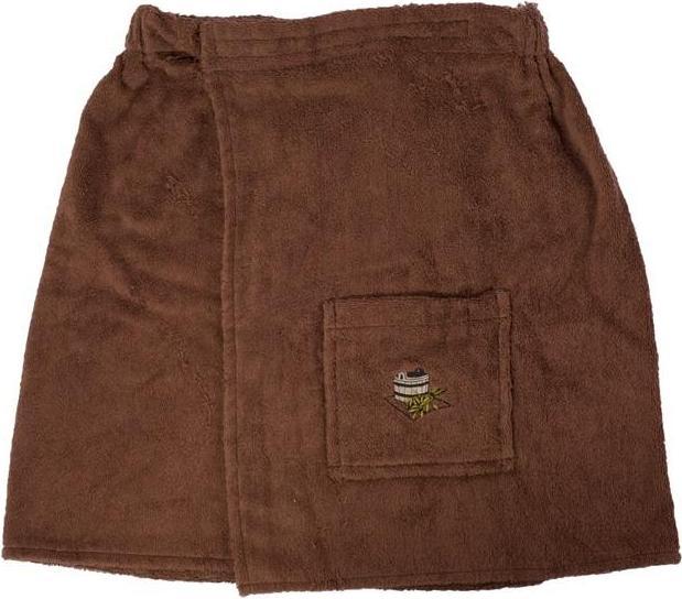 Actual product image Namų tekstilė EMBROIDERED SAUNA APRON (75X150 CM BR