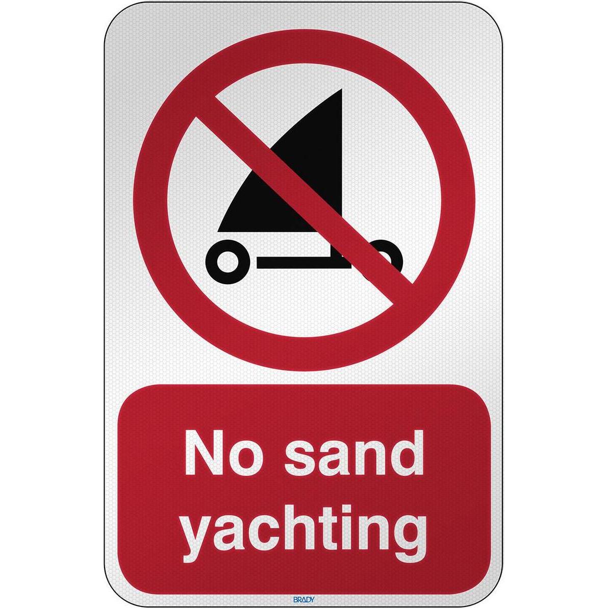 Brady, Sicherheitskennzeichnung, ISO Safety Sign - No sand