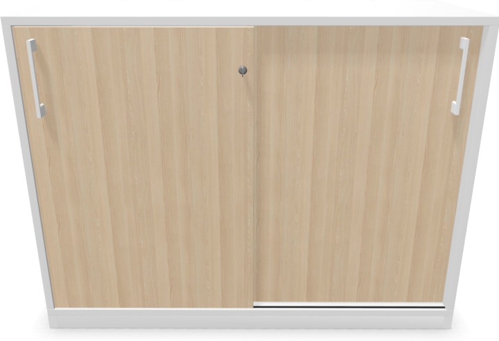 Image du produit Narbutas Choice Armoire à portes coulissantes (100 x 40 x 76 cm)
