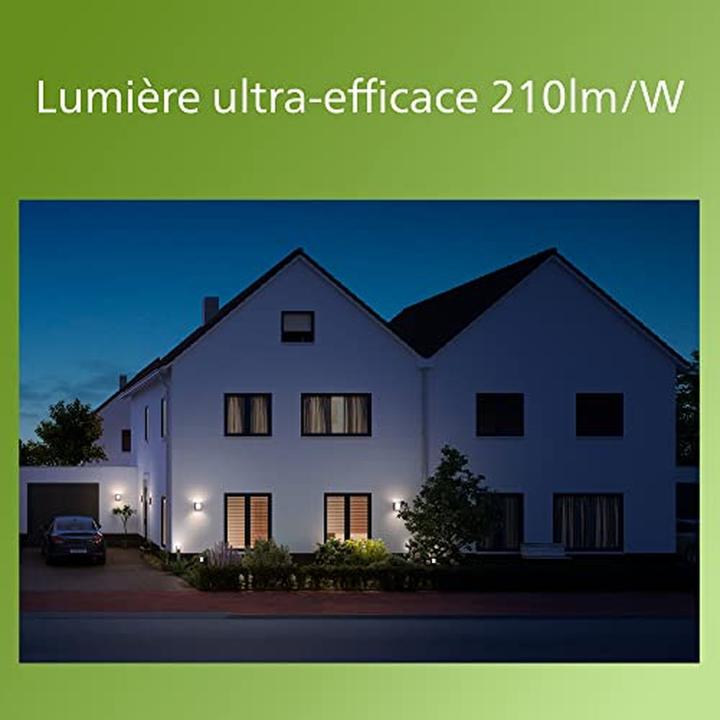 Image du produit Philips Ultra-Efficient Arbour Wegel 3000K anthracite (800 lm, IP44)
