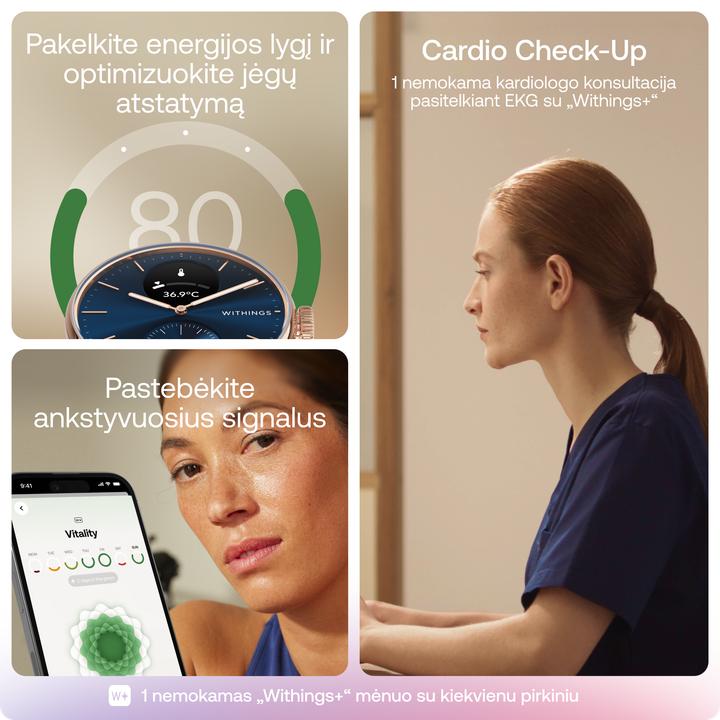 Produktbild Withings ScanWatch 2 (38 mm, nur WLAN)