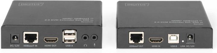 Image du produit Digitus Kit d'extension KVM HDMI® HDBaseT™ 2.0, 100 m