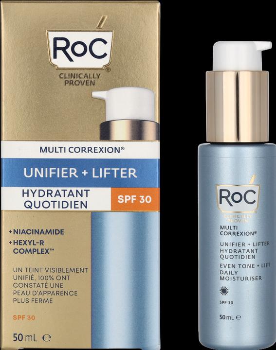 Produktbild Roc Multi Correxion Even Tone Lift Daily Moisturiser SPF30 (Körperlotion, 50 ml)