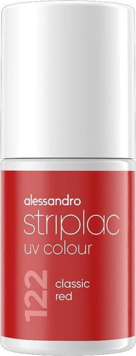 Image du produit Alessandro ALESSAN Striplac UV Colour Cla Red 6.5ml (Vernis semi-permanent)
