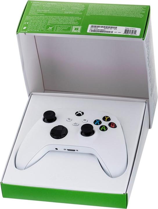 Immagine prodotto Microsoft Xbox Wireless Controller - Robot White (Xbox One X, Xbox Series X, PC, Xbox One S, Xbox Serie S)