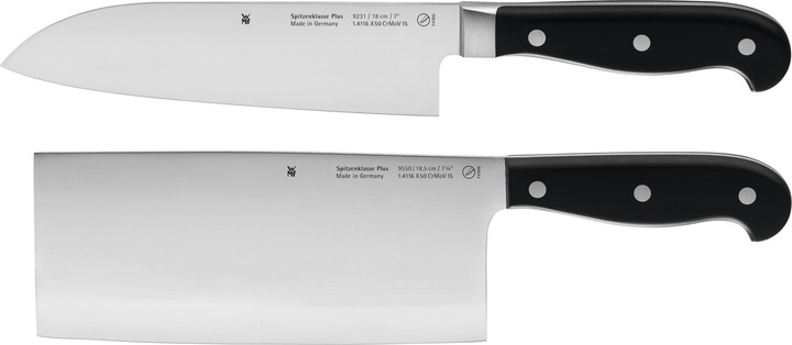 Immagine prodotto WMF 1896029992 Set di coltelli Top Class Plus Asia 2 pezzi, 2 coltelli da cucina (18.50 cm)