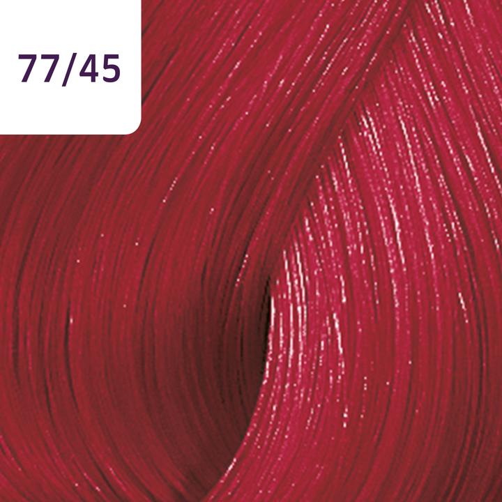 Actual product image Wella Colour Touch Vibrant Reds - P5 77/45 (77, 45 medium blonde intense red-mahogany)