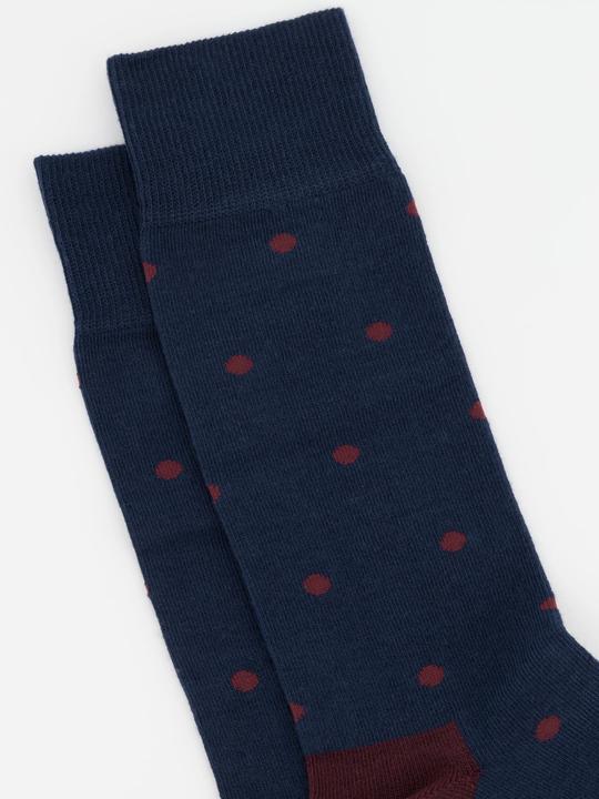 Actual product image DillySocks Sparse Red Dots (Single pack, 36 - 40)