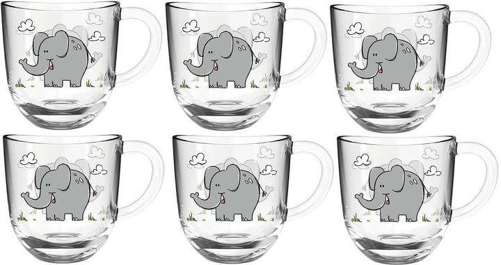 Actual product image Leonardo Cup elephant 6 pieces
