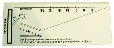 Actual product image Werkstarck Optical glass thickness gauge