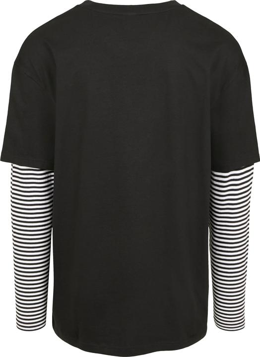 Image du produit Urban Classics Oversized Double Layer Striped LS Tee (L)