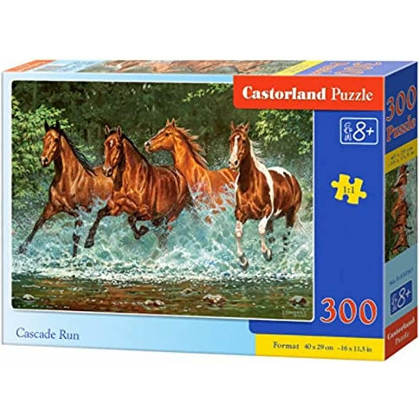 Castorland Cascade Run, Puzzle 300 Teile (300 Teile)