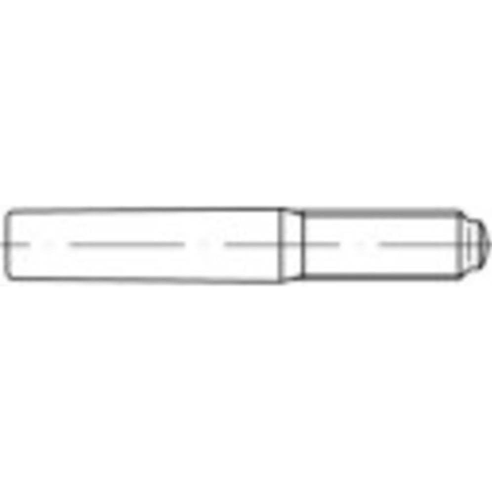 Toolcraft, Chiodi, TO-9979290 Kegelstift O x Stahl 5 St. (5 pz., 100 mm)