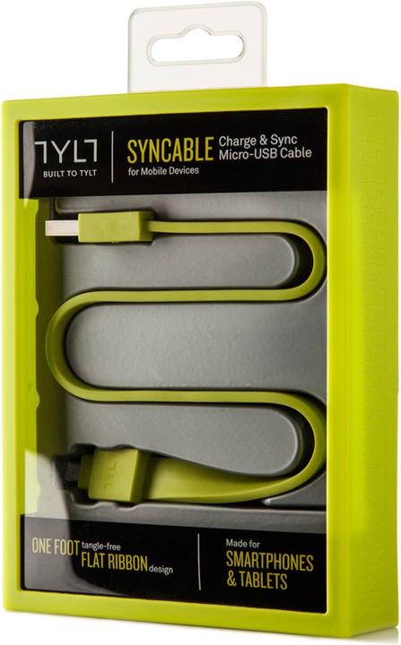 Produktbild Tylt Syncable microUSB (0.30 m, USB 2.0)