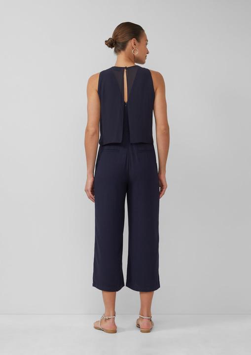 Produktbild S.Oliver Overall Ärmelloser Jumpsuit mit Chiffon-Layer (42)