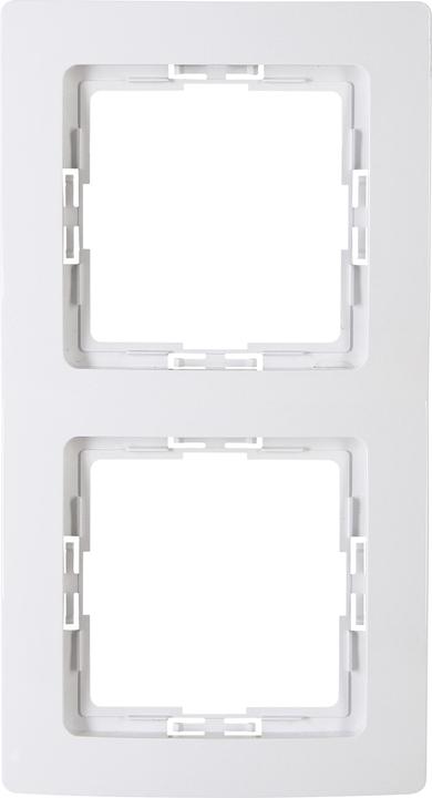 Actual product image Kopp HK05 Cover frame for vertical horizontal installation 2-fold