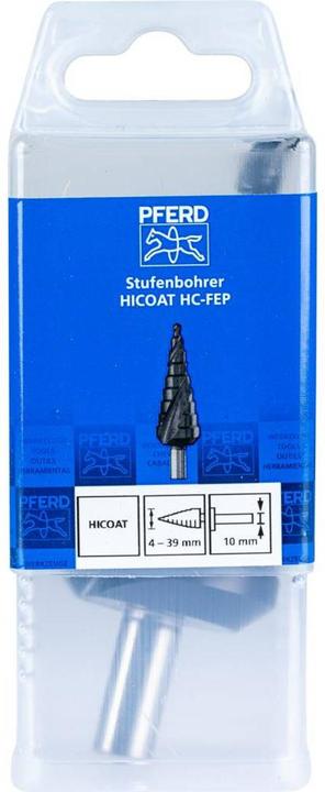 Actual product image Pferd Step drill HSS 4 39 mm total length 107 1 pc. (39 mm)