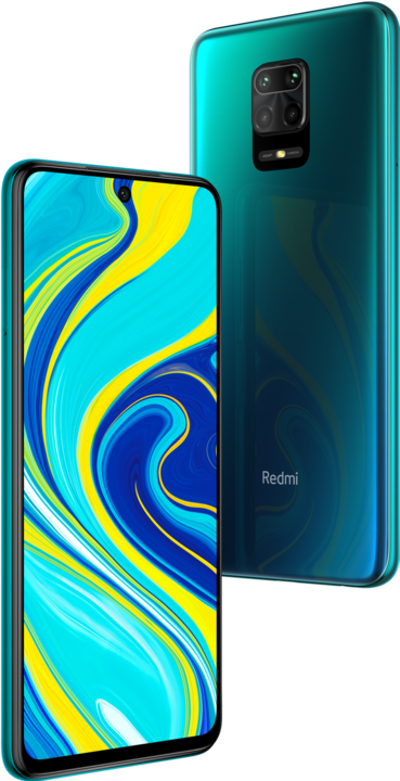 Actual product image Xiaomi Redmi Note 9S (128 GB, Aurora Blue, 6.67", Dual SIM + SD, 48 Mpx, 4G)