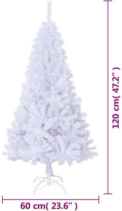 Actual product image vidaXL Künstlicher Weihnachtsbaum (120 cm)