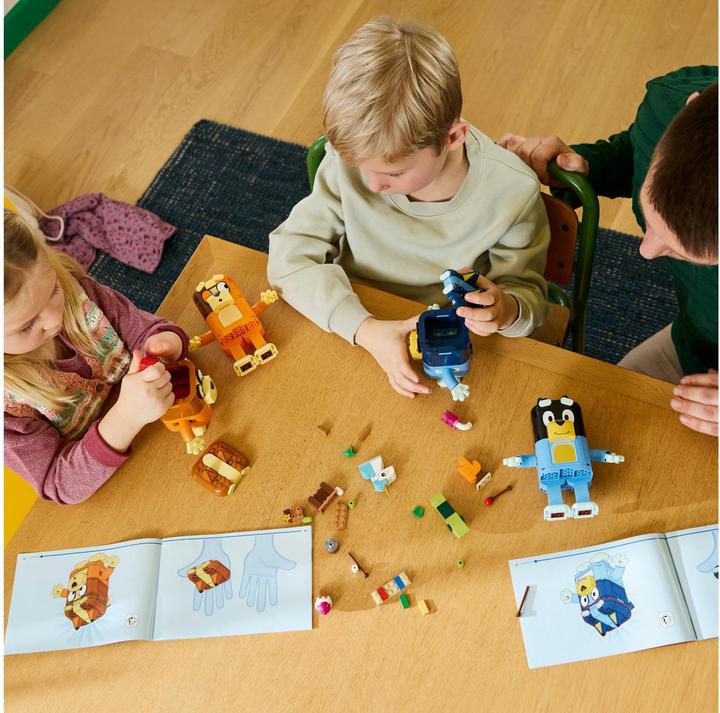 Produktbild LEGO Blueys Familie aus Steinen (11217, LEGO Bluey)