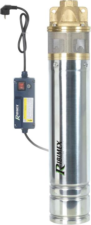 Actual product image Ribimex PRPGP750601TL Submersible Pump 1 Turbine Brass 750 W Silver 50 x 10 x 10 cm