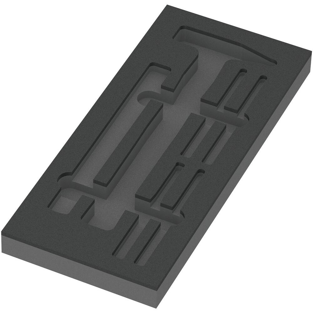 Wera, Zubehör Werkzeugaufbewahrung, 9882 Schaumstoffeinlage Hammer Set 1