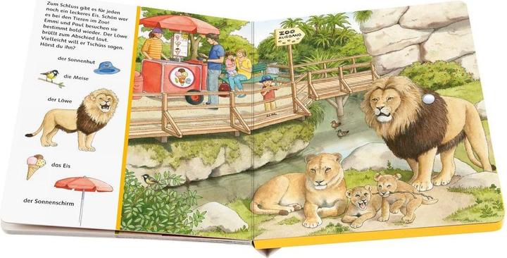 Image du produit Ravensburger Sachen suchen, Sachen hören: Im Zoo (Allemand, Frauke Nahrgang., Constanze Schargan, 2019)