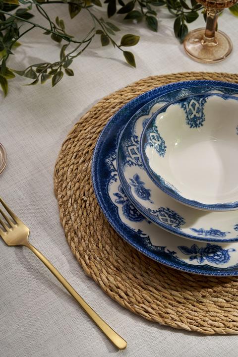 Image du produit Hermia Blue Milly Dinner Set 24 Pieces (24 pcs)