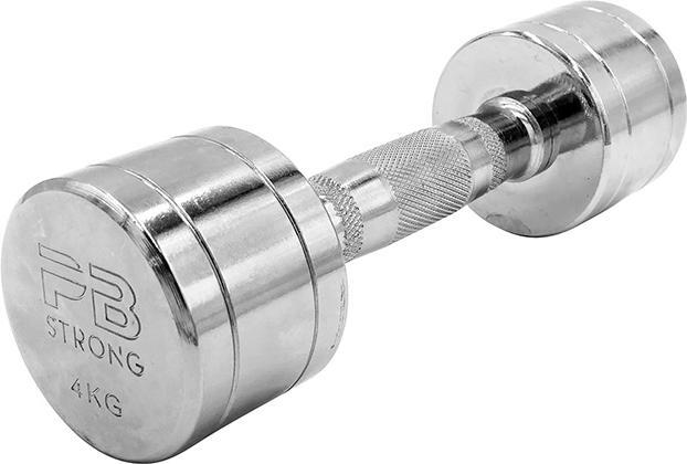 Productafbeelding Perform Better Dumbbell Chroom 4kg (1 x 4 kg)