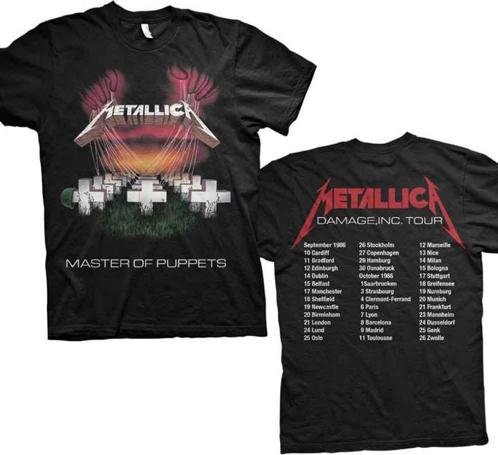 Immagine prodotto Metallica Mop European Tour 86 (S)
