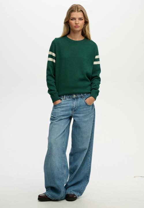 Produktbild Superdry Gestreifter Strickpullover mit lockerer Passform (XL)