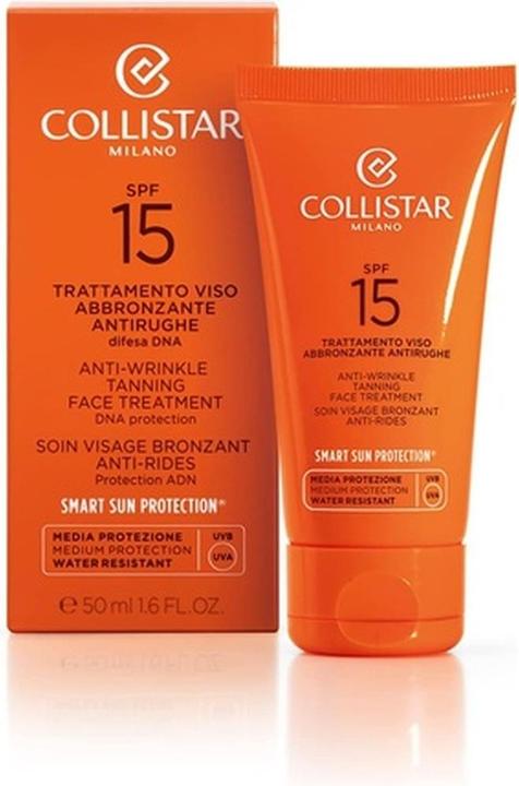 Immagine prodotto Collistar Trattamento viso abbronzante antirughe Spf 15 (Crema solare viso, SPF 15, 50 ml)