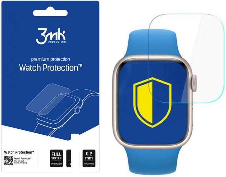 Actual product image 3MK protective film Watch Protection ARC for Apple Watch 7 41mm