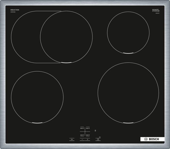 Image du produit Bosch Hausgeräte Set four encastrable, HEB517BB4 + NIF645CB5E, Cuisinière encastrable, table de cuisson à induction