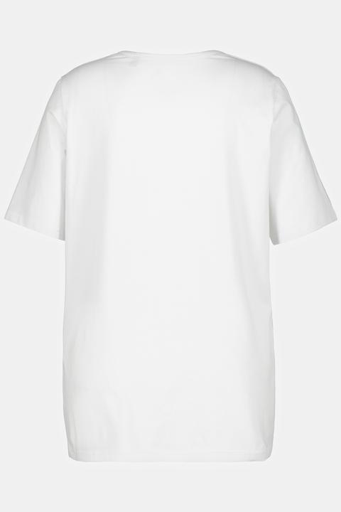Actual product image Ulla Popken Essential Square Neck Stretch Tee (58, 60)