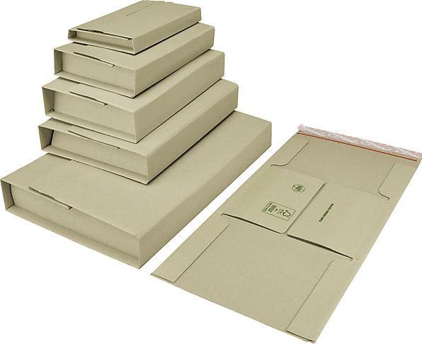 Actual product image Terra Grass paper universal packaging, green grey, LxW 325 x 250 mm, 12+ items. (1 x)