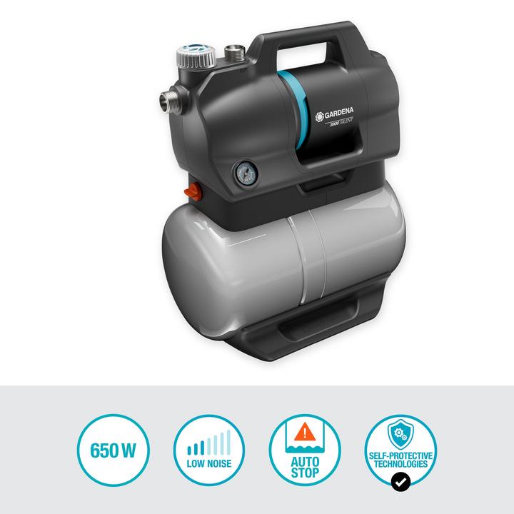 Produktbild Gardena Hydrophor-Set 3900 Silent 09066-20 (Hauswasserpumpe)