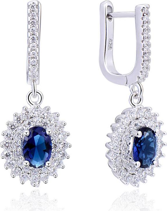 Immagine prodotto Beneto Orecchini in argento con zirconi blu AGUC2247 (L)