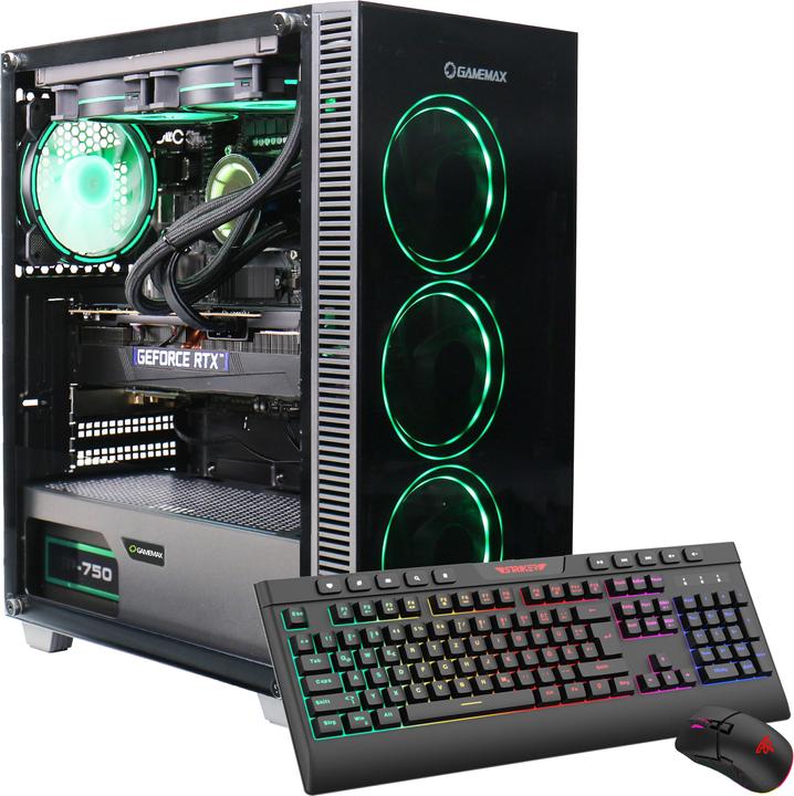 Image du produit Hyrican Gamemax Draco XD 7453 R5-7600X3D 32GB/1TB SSD RTX 5070 Win11 (1000 Go, 32 Go, AMD Ryzen 5 7600X3D, GeForce RTX 5070)