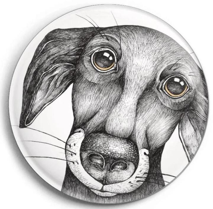 Worth Keeping Hund Jürgen Magnet (1x)