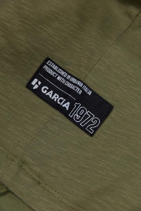 Image du produit Garcia T-shirt vert avec poche poitrine (176)